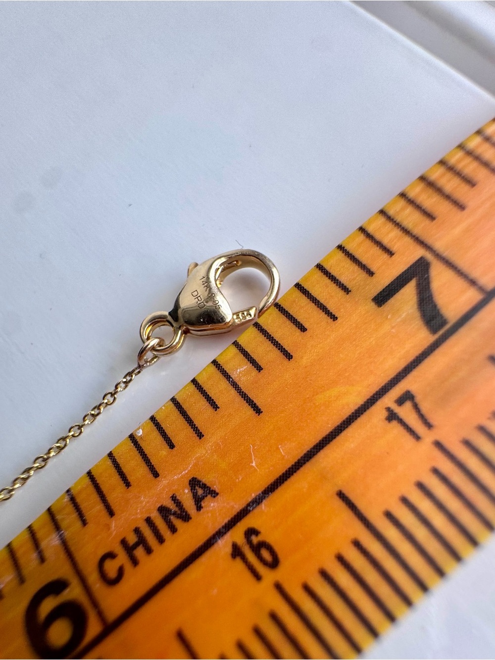 Dana Rebecca Designs Ava Bea Trio Station Diamond Bracelet 14k Yellow Gold 6.75” - Picture 11 of 11